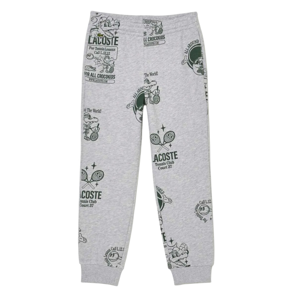 Lacoste Childrens/Kids Printed Jogging Bottoms