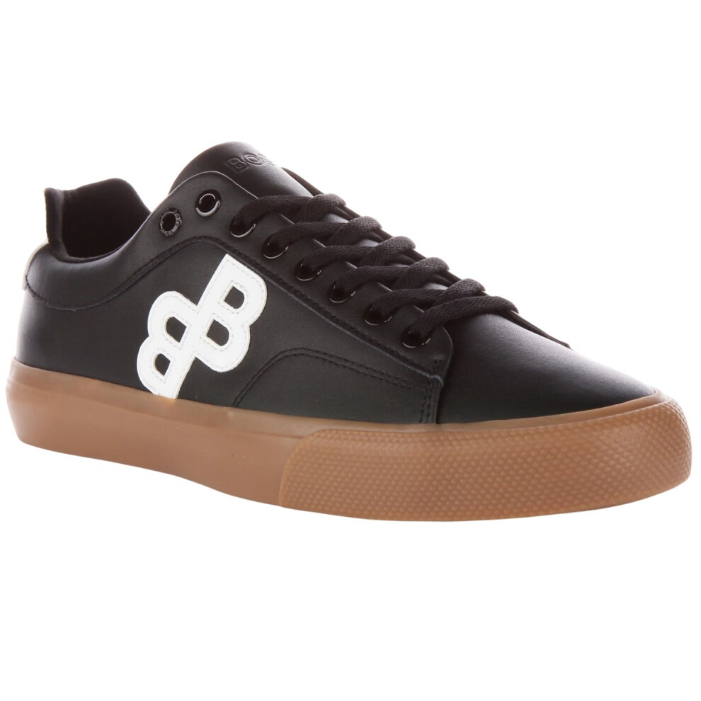 (7 UK, Charcoal) Boss Mens Aiden Low Cut Tennis Trainers