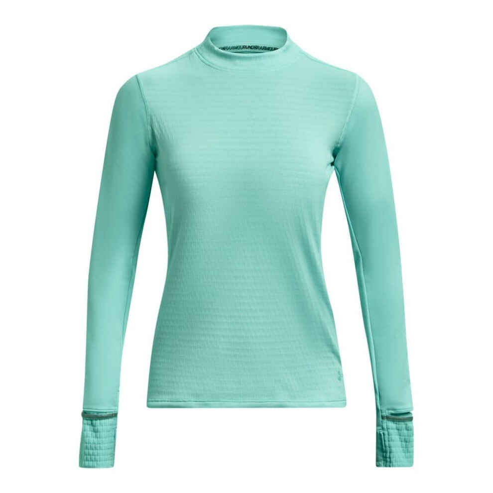 (8 UK, Blue) Under Armour Womens/Ladies Qualifier Long-Sleeved Running Top