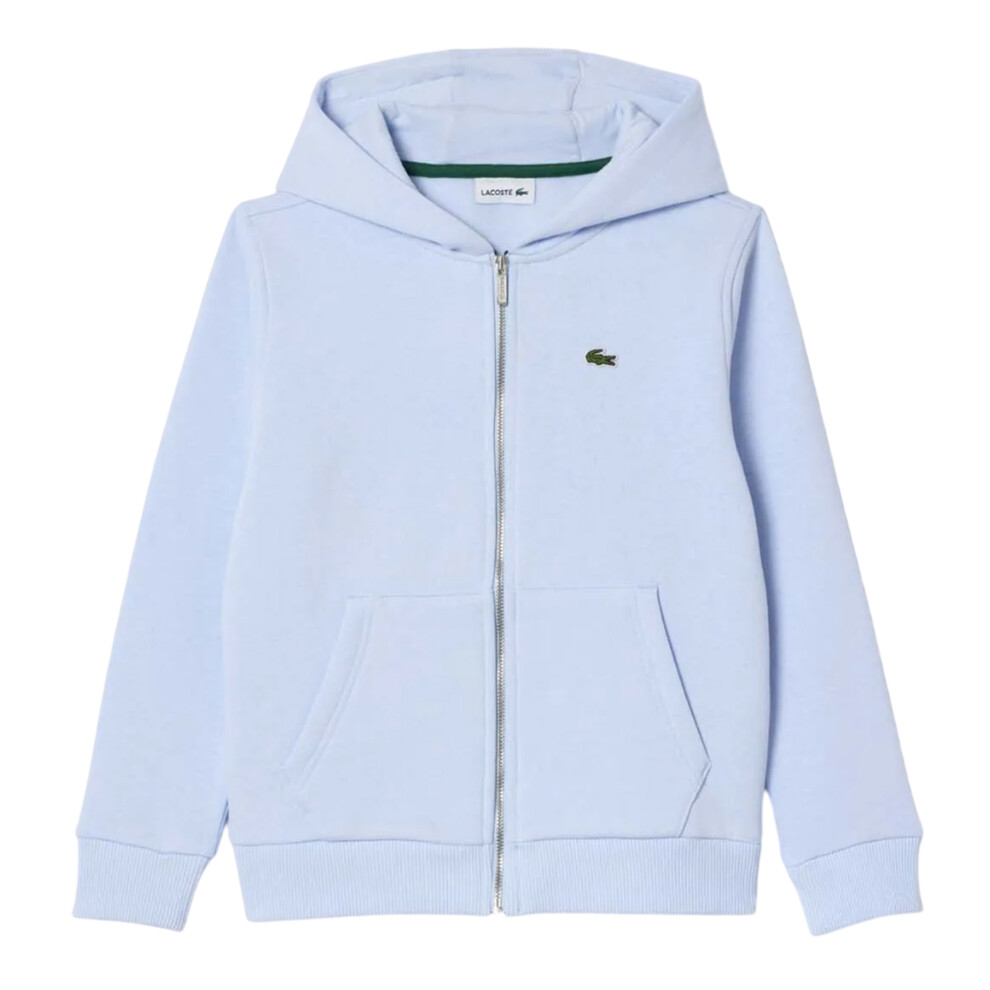 (14 Years, Blue) Lacoste Childrens/Kids Kangaroo Pocket Full Zip Hoodie