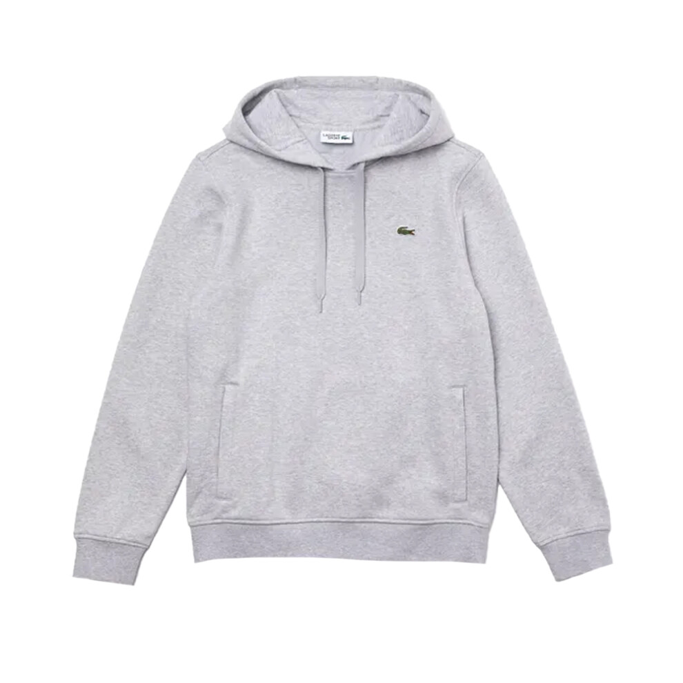 Lacoste Mens Fleece Pull Over Sport Hoodie