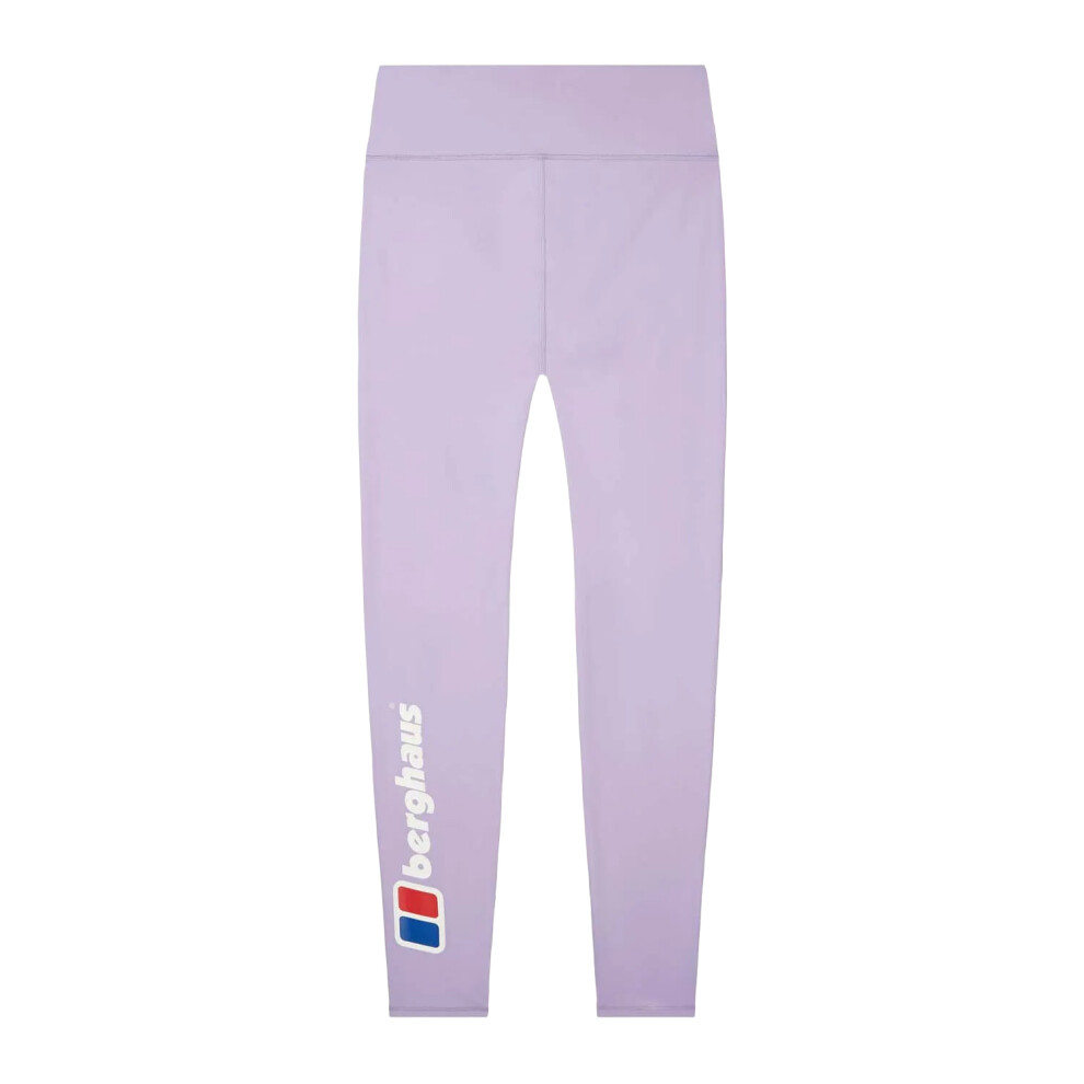 (12-14 UK, Purple) Berghaus Womens/Ladies Core Logo Leggings