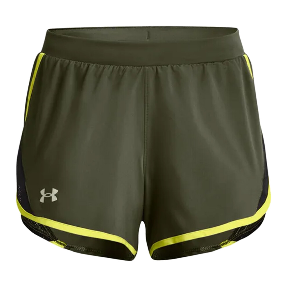 (16 UK, Khaki) Under Armour Womens/Ladies Fly By 2.0 Shorts