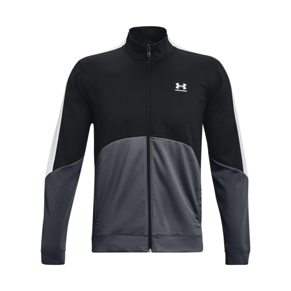 (S, Black) Under Armour Mens Fashion Track Jacket