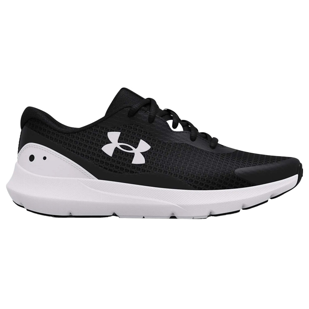 (4 UK, Black) Under Armour Womens/Ladies Surge 3 Trainers
