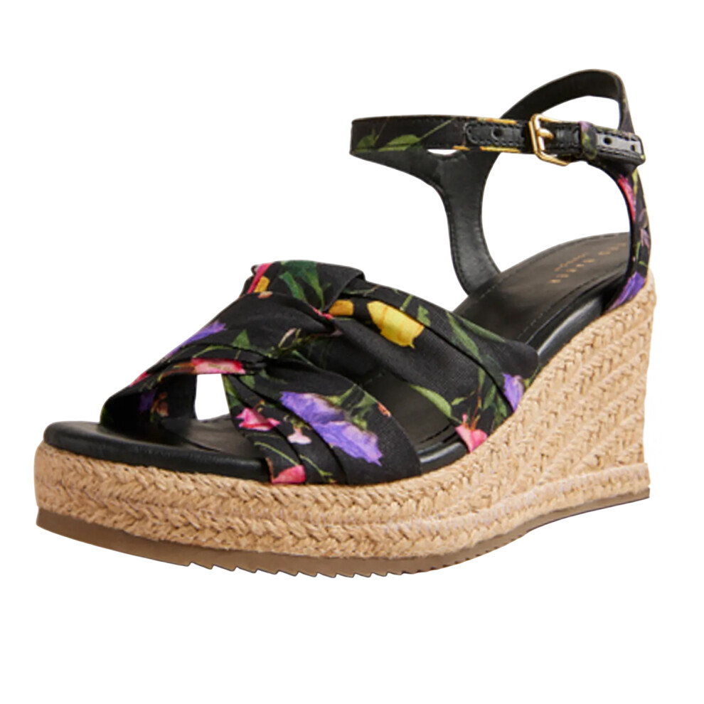 Ted Baker Womens/Ladies Cardone Floral Platform Espadrilles