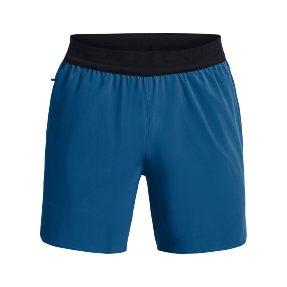 (S, Blue) Under Armour Mens Vanish Elite Shorts