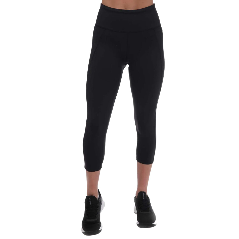 Reebok Womens/Ladies Lux High Rise 3/4 Leggings