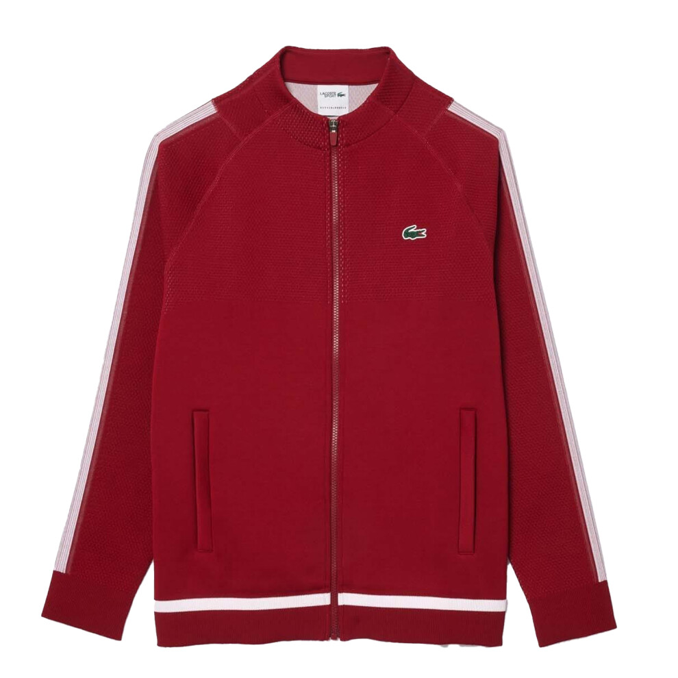 (XS, Red) Lacoste Mens Novak Djokovic Tennis Jacket