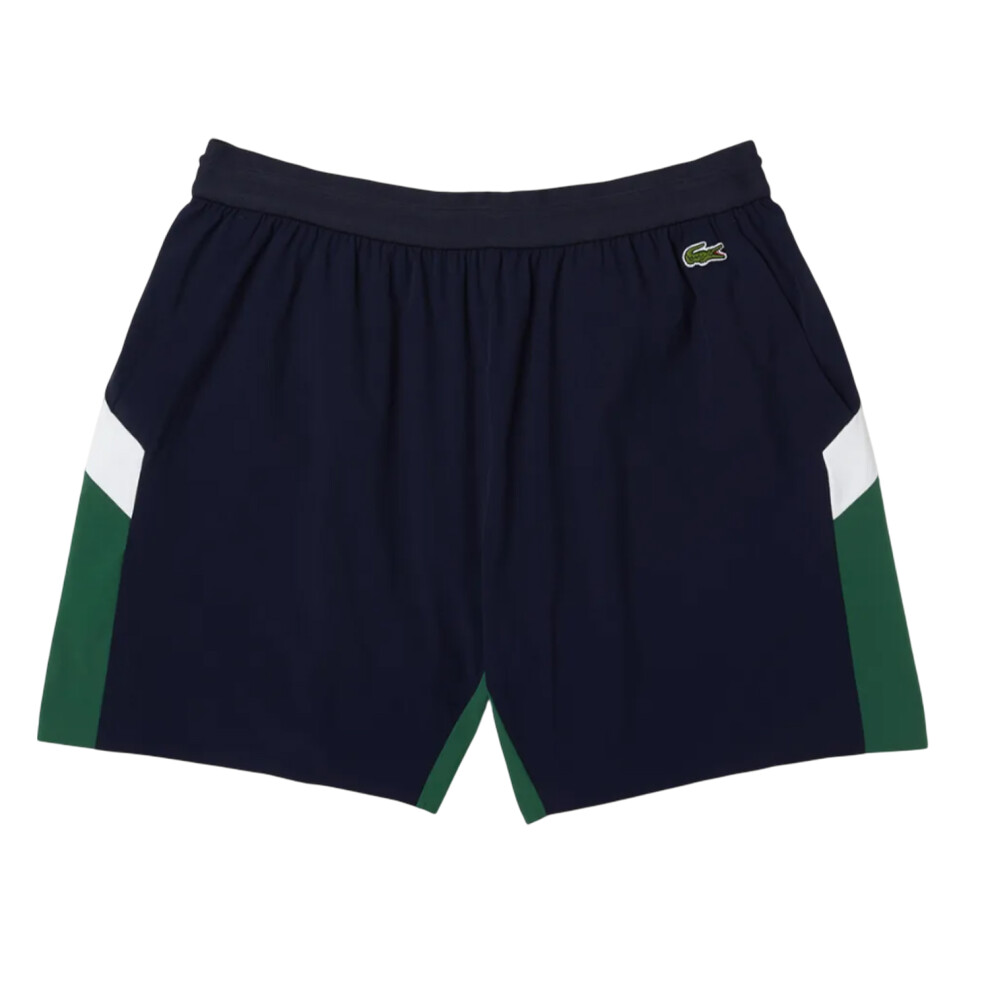 Lacoste Mens Colour Block Recycled Polyamide Swimming Trunks