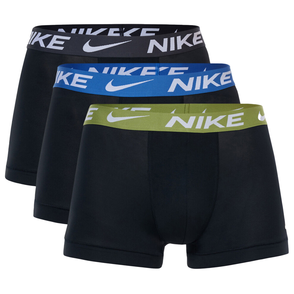 (M, Black) Nike Mens Essential Micro Boxer Shorts (Pack of 3)