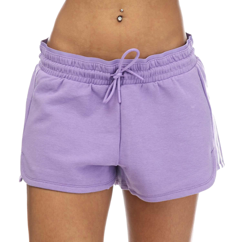 Adidas Womens/Ladies Essentials Triple Stripe Training Casual Shorts
