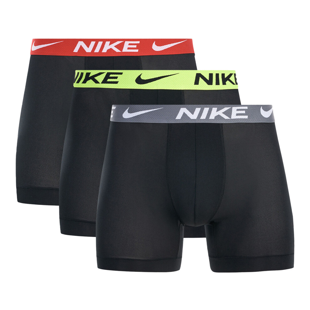 (XL, Black) Nike Mens Boxer Shorts (Pack of 3)