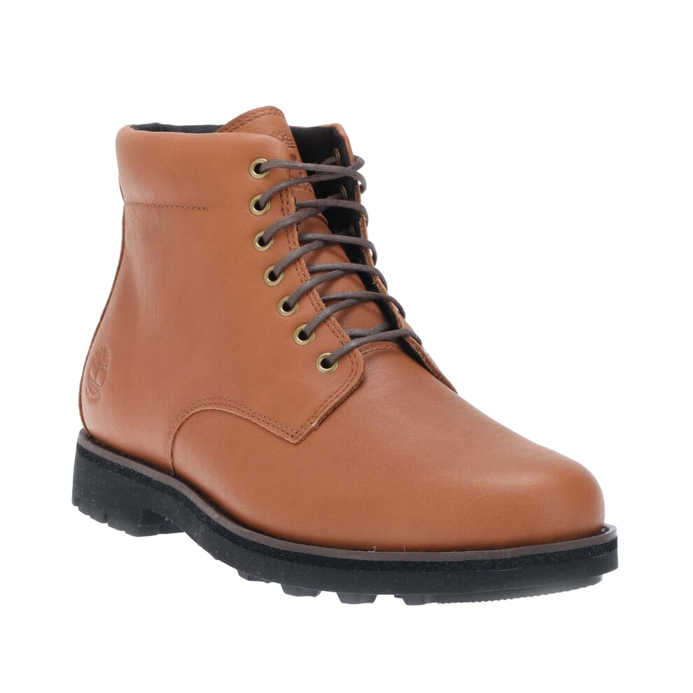 (7 UK, Brown) Timberland Mens Grain Leather Side Zip Waterproof Boots