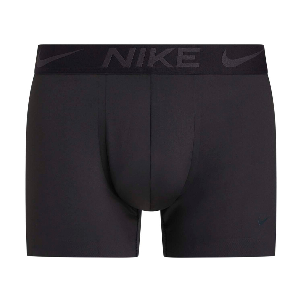 (S, Black) Nike Mens Elite Micro Dri-FIT Boxer Shorts
