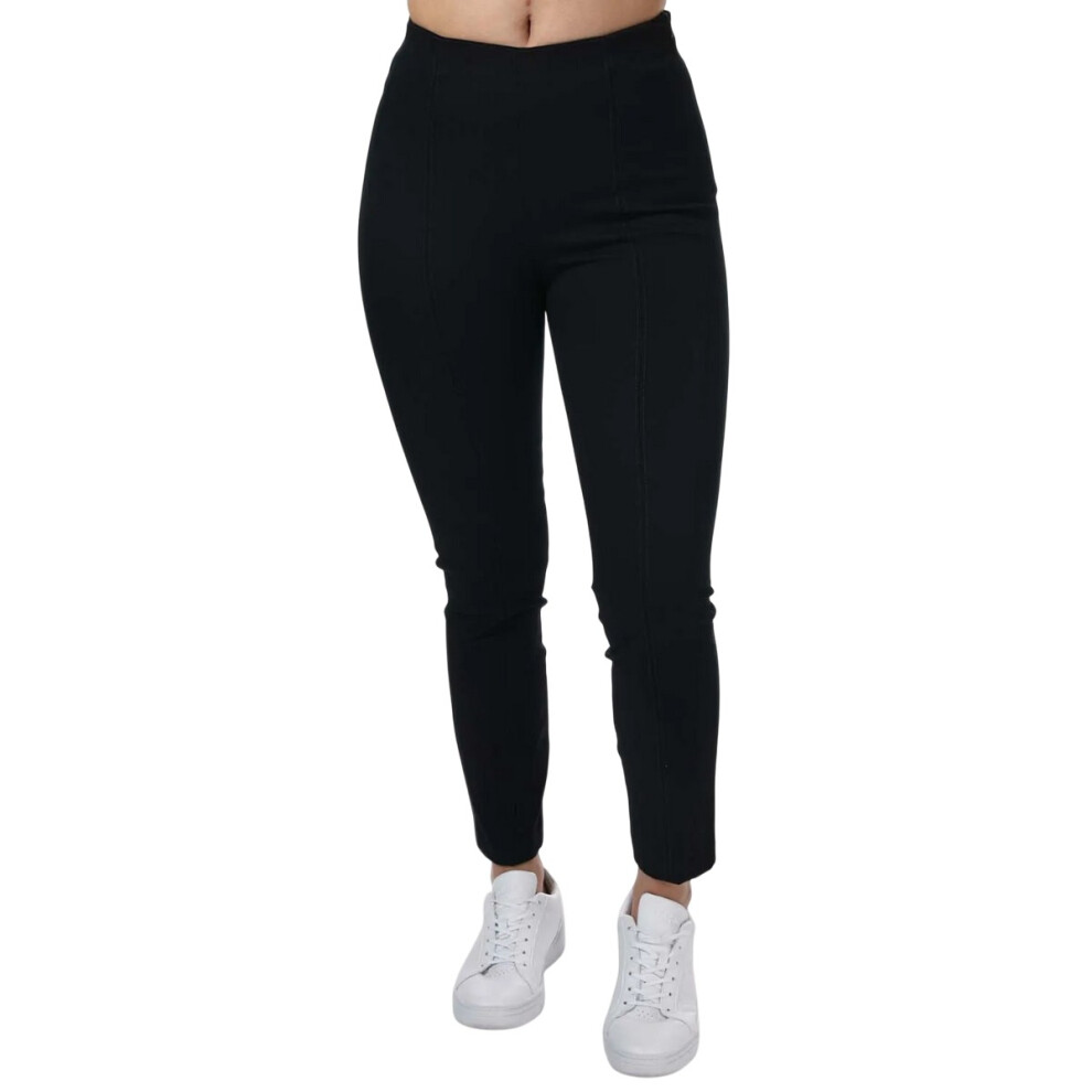 (10 UK R, Black) Tommy Hilfiger Womens/Ladies Essential High Waist Trousers
