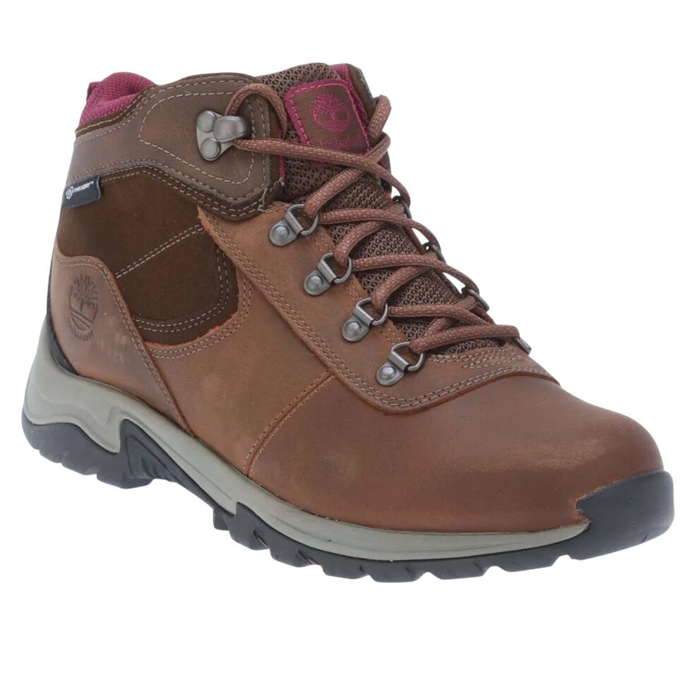 Timberland Womens/Ladies Mt. Maddsen Leather Mid Cut Waterproof Hiking Boots