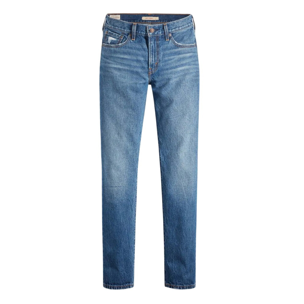 (29L, Denim) Levis Womens/Ladies Middy Straight Jeans