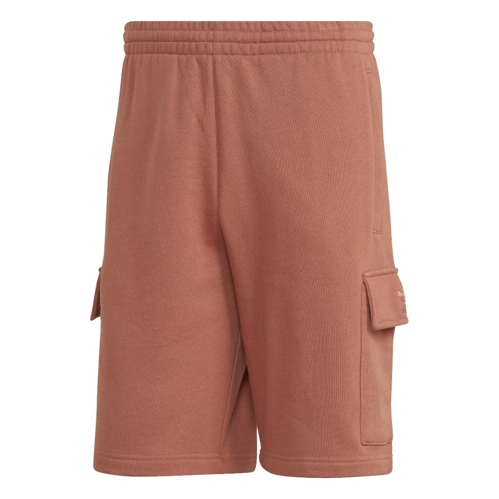 (XS, Brown) Adidas Mens Ozworld Cargo Shorts