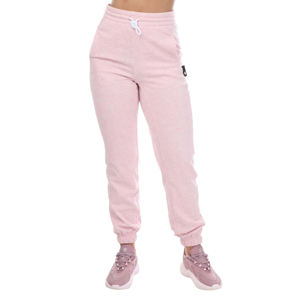 (4 UK - 6 UK, Pink) Adidas Womens/Ladies Sportswear Studio Lounge Summer Jogging Bottoms