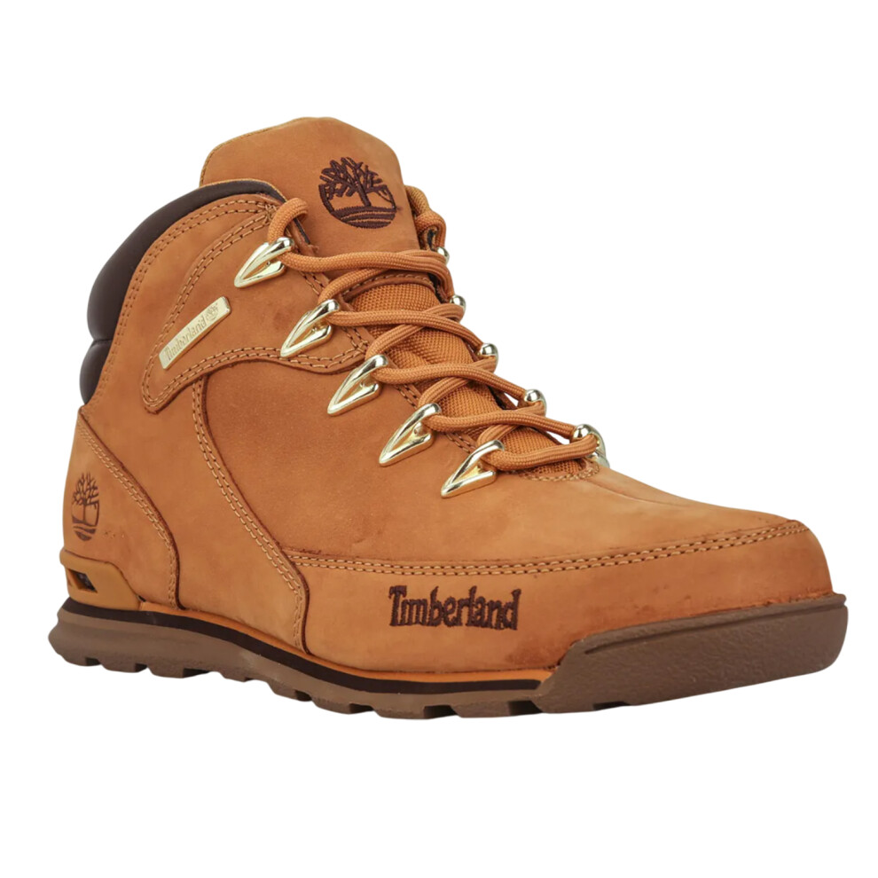 (6.5 UK, Wheat) Timberland Mens Euro Rock Nubuck Mid Cut Hiking Boots