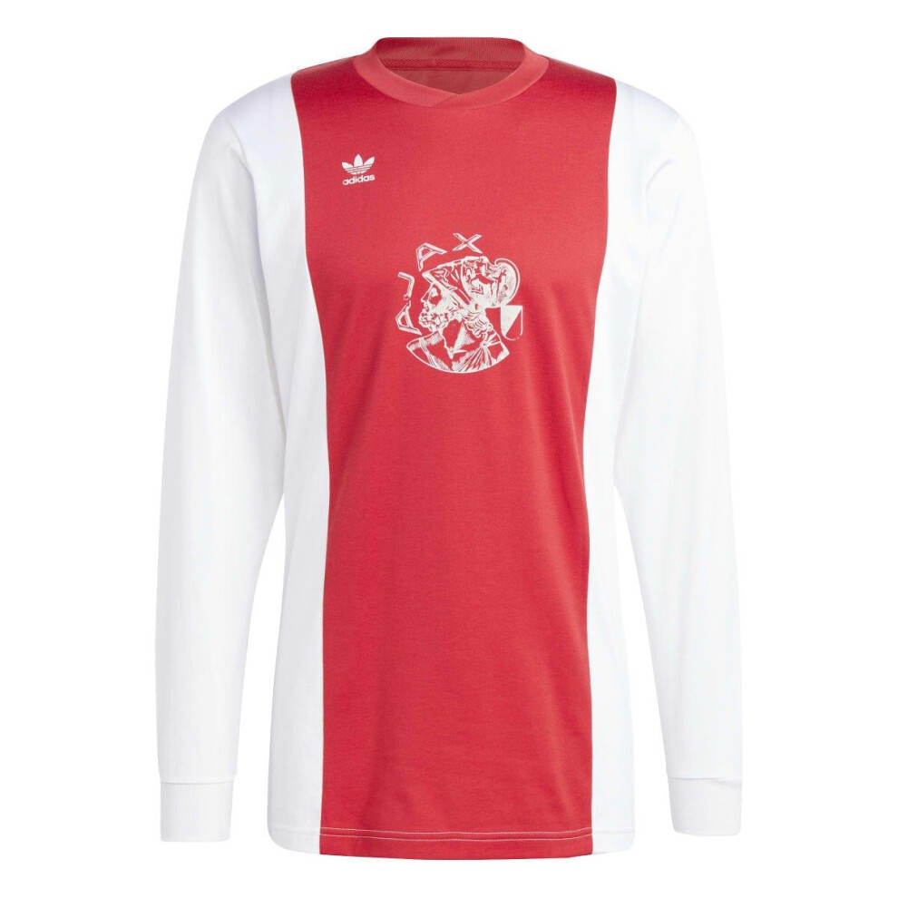 (XS, Red) Adidas Mens OG Ajax Amsterdam Jersey