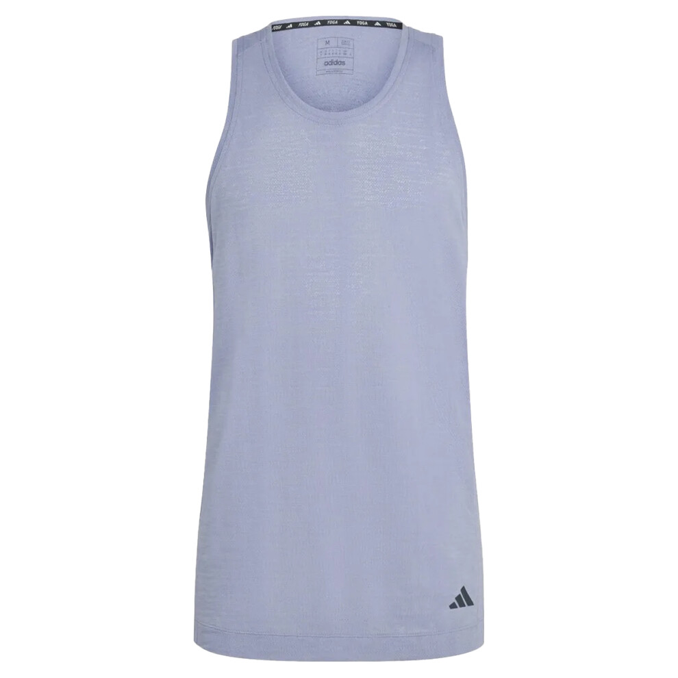 (XS, Violet) Adidas Mens Yoga Tank Top