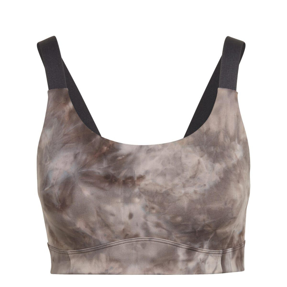 (SD, Natural) Adidas Womens/Ladies Yoga Studio Sports Bra