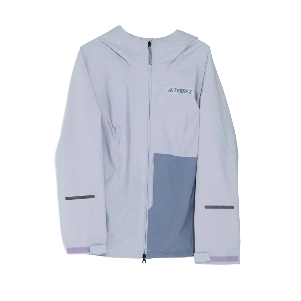 (14 UK, Purple) Adidas Womens/Ladies Terrex Waterproof Jacket