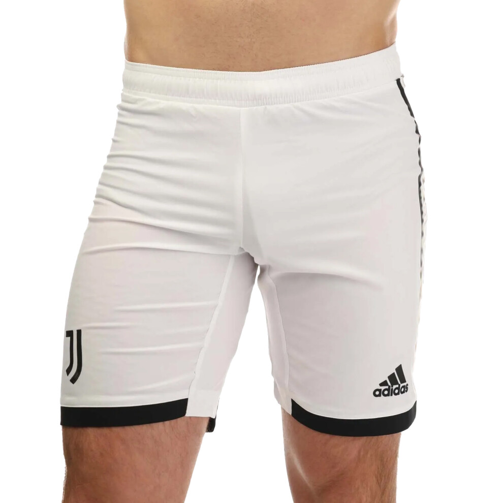 (XS, White) Adidas Mens 2022/23 Home Juventus FC Shorts