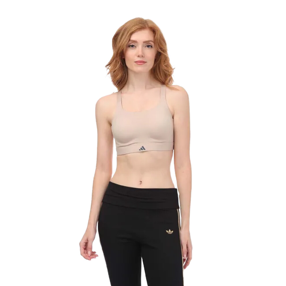 (34A, Taupe) Adidas Womens/Ladies Tailored Impact Luxe High Support Sports Bra