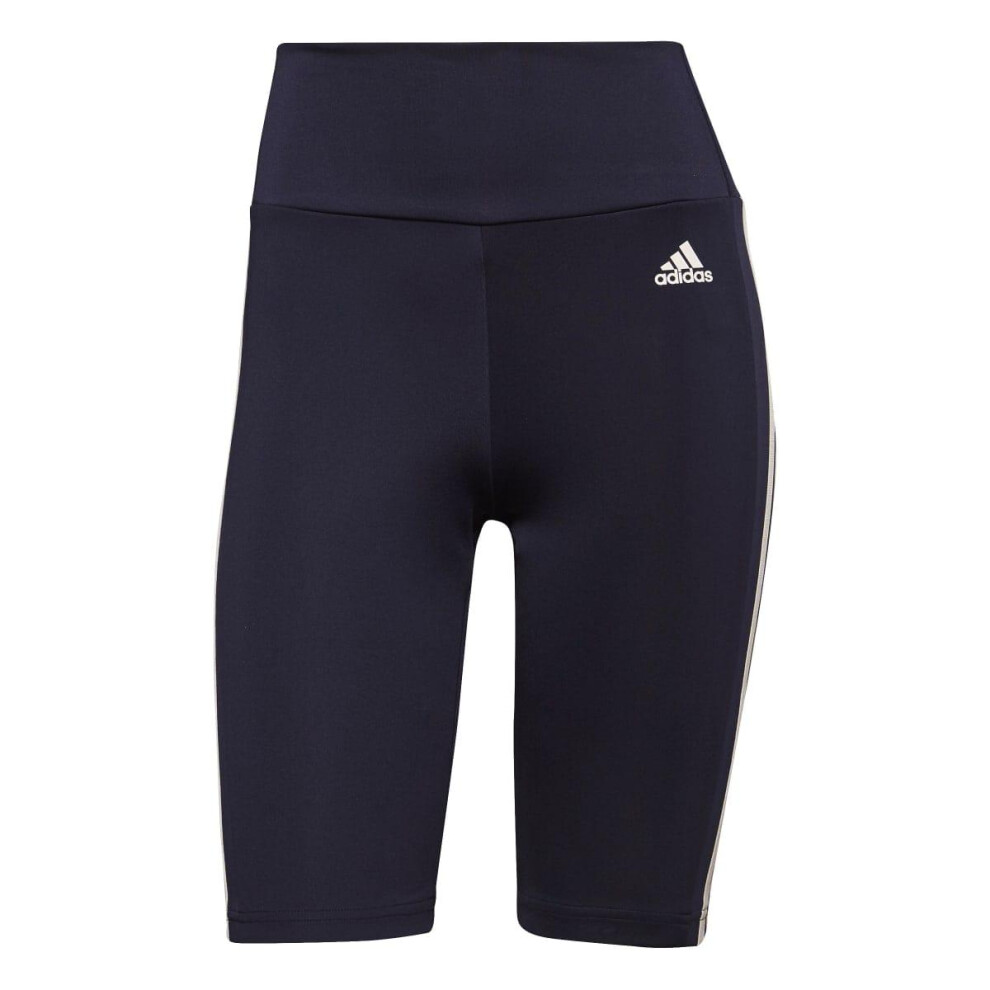 (4 UK - 6 UK, Inkwell) Adidas Womens/Ladies Designed To Move High Rise Cycling Shorts