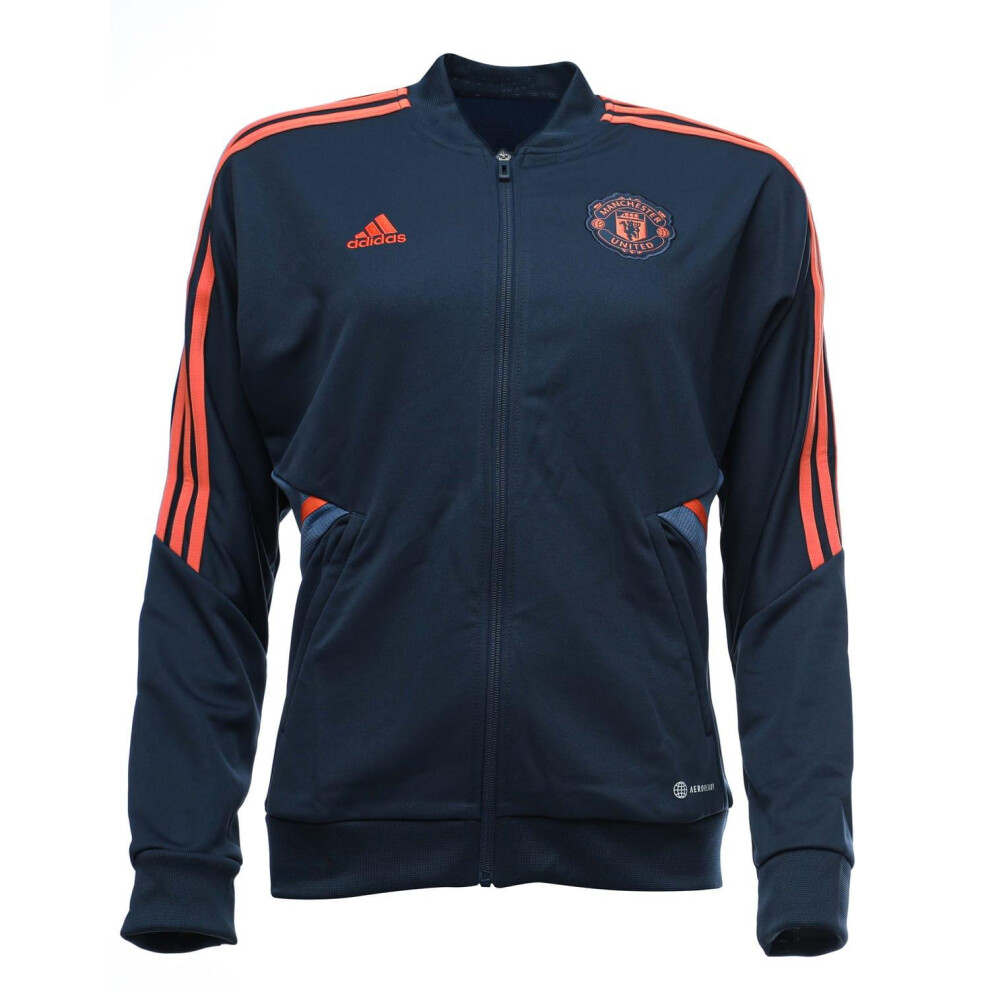 Adidas Womens/Ladies 2022/23 Manchester United FC Track Jacket