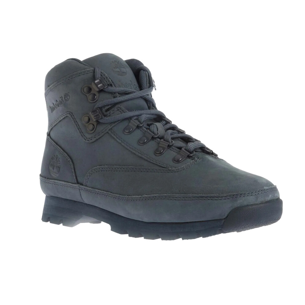 (6.5 UK, Dark Blue) Timberland Mens Euro Hiker Grain Leather Mid Cut Boots