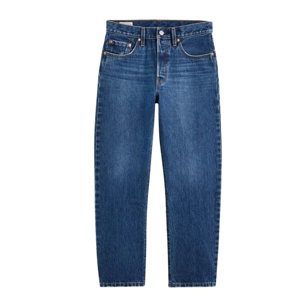 (29S, Denim) Levis Womens/Ladies 501 Cropped Jeans