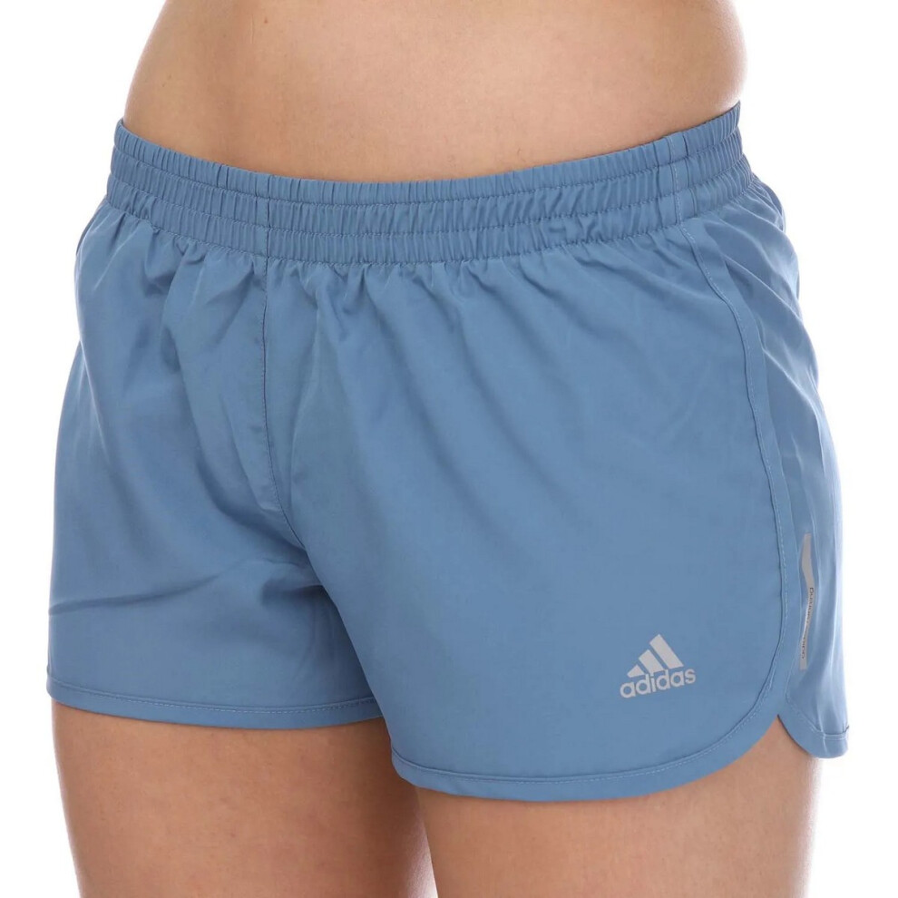 (4 UK - 6 UK, Blue) Adidas Womens/Ladies Running Shorts