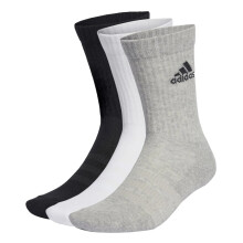 Adidas Unisex Adult Cushioned Crew Socks (Pack of 3)