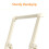 Heavy Duty 3 Step Folding Ladder with Handrail White 8