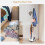 Freestanding Coat Rack with Umbrella Holder 6-Hook White 5