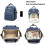 Large Baby Changing Bag Backpack, Baby Bed Backpack 4