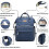 Large Baby Changing Bag Backpack, Baby Bed Backpack 6