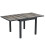 Outsunny Outsunny Extendable Outdoor Dining Table Aluminium Rectangle Patio Table Grey 9