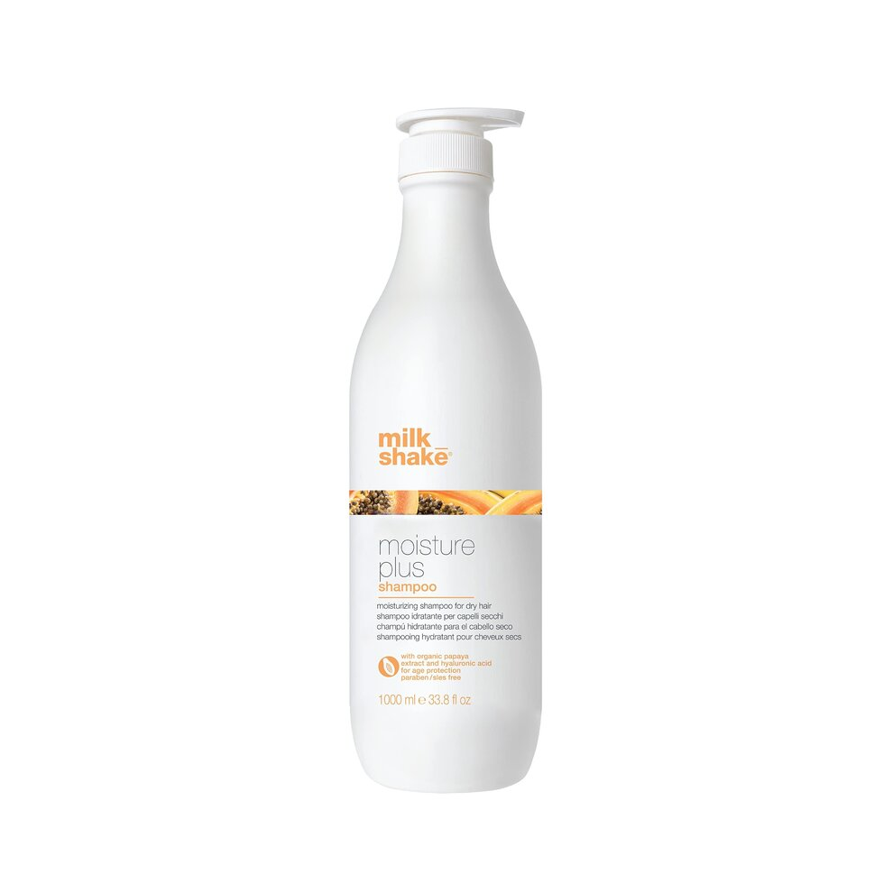 Milk Shake Milk_shake Moisture & More Shampoo - Moisturizing Shampoo For Dry Dull Hair | Restores Moisture And Shine | 33.8 Fl Oz/Tropical Scent