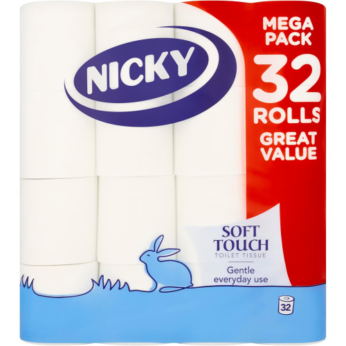 Nicky Nicky Soft Touch Toilet Tissue |Extra Value P