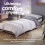 Slumberdown (Embossed Waffle, Single) Back to Uni Duvet & Pillow Bundle 5