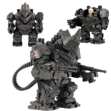 DC Marvel Rhino Man Mech Super Human Minifigures Toys Fit Lego