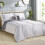 Slumberdown (Embossed Waffle, King) Back to Uni Duvet & Pillow Bundle 1
