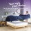 Slumberdown (Embossed Herringbone, Single) Back to Uni Duvet & Pillow Bundle 3