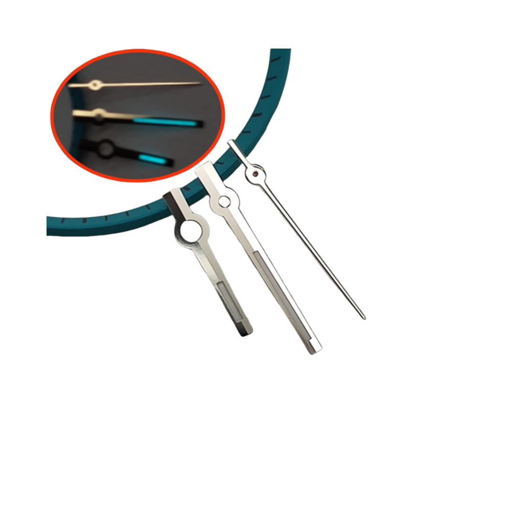 Watch Hands Ice Blue Modified Pointer Hands 12MM for NH35 Movement-image-OPC-PGPMYMK-NEW