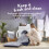 Slumberdown (Navy Printed Stripe, Single) Back to Uni Duvet & Pillow Bundle 8